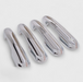 DH299 chrome door handle covers for 2024 Toyota Highlander, angled view of a set of 4 facing right
