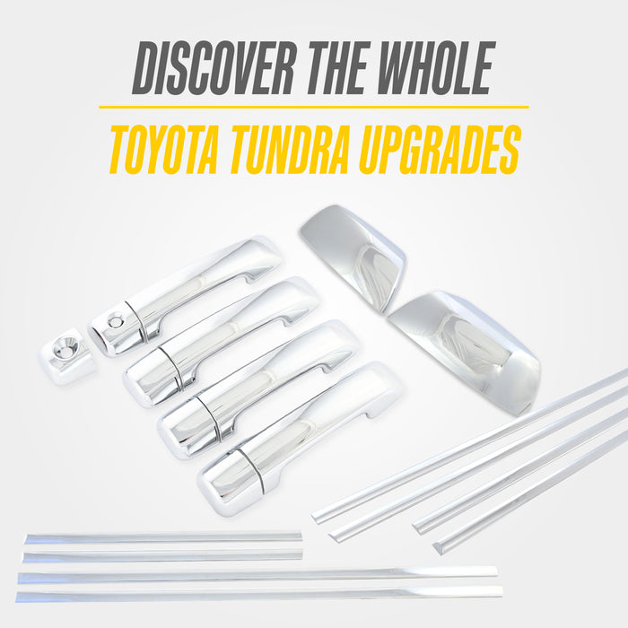 Matching Trim Illusion chrome upgrades for the 2011 Toyota Tundra