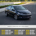 Chevrolet Cruze compatibility chart, DH302 chrome door handle covers fit 2018 Chevrolet Cruze