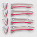 Back of DH308 chrome door handle covers with pre-applied adhesive tape for 2022 Chevrolet Bolt EUV
