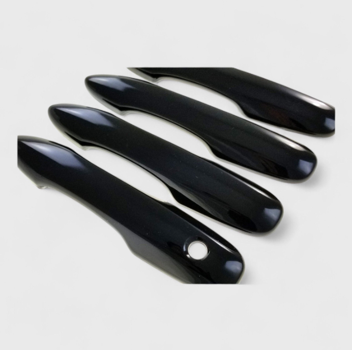 Toyota Prius or Toyota Camry or Toyota Avalon or Toyota Corolla or Toyota Venza or Toyota Corolla Cross or Toyota bZ4X or Toyota Prius Prime or Toyota Mirai or Subaru Solterra Chrome Delete Door Handle Cover