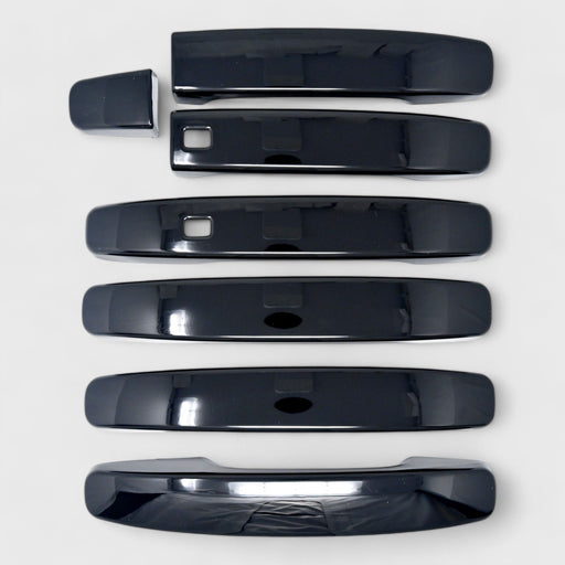 Glossy Black Door Handle Cover Overlay For 2014-2019 Kia Soul (Non-Smart Key Models)