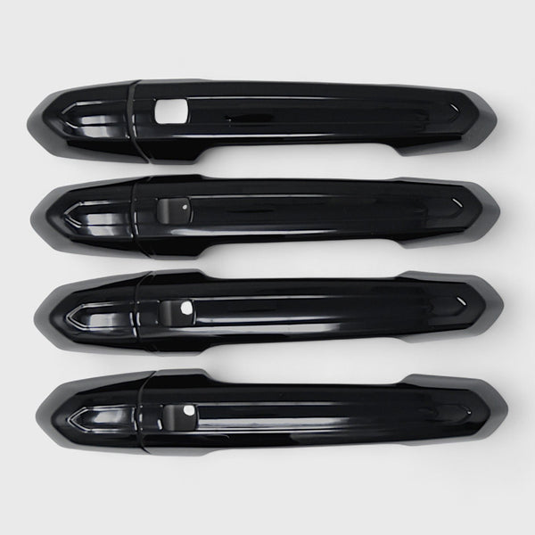 Chrome Delete Gloss Black Door Handle Cover - DH6334BLK — Trim
