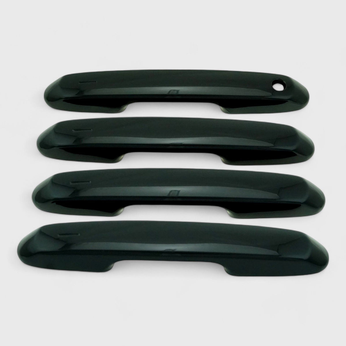 Chrome Delete Gloss Black Door Handle Cover Keyless Sensors