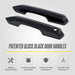 DH6338BLK door handle cover detail with keyless sensor cutouts for 2024 Ford Mustang