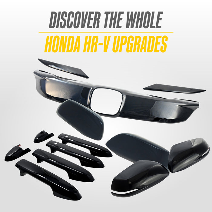 2020 Honda HR-V DH6341BLK gloss black door handle covers - image 7