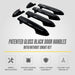 2021 Honda HR-V DH6341BLK gloss black door handle covers - image 4