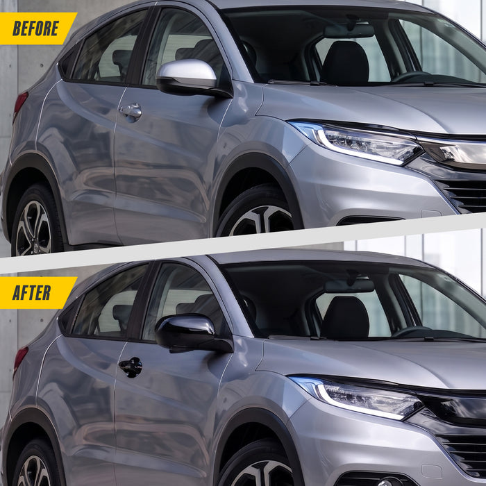 2022 Honda HR-V DH6341BLK gloss black door handle covers - image 3