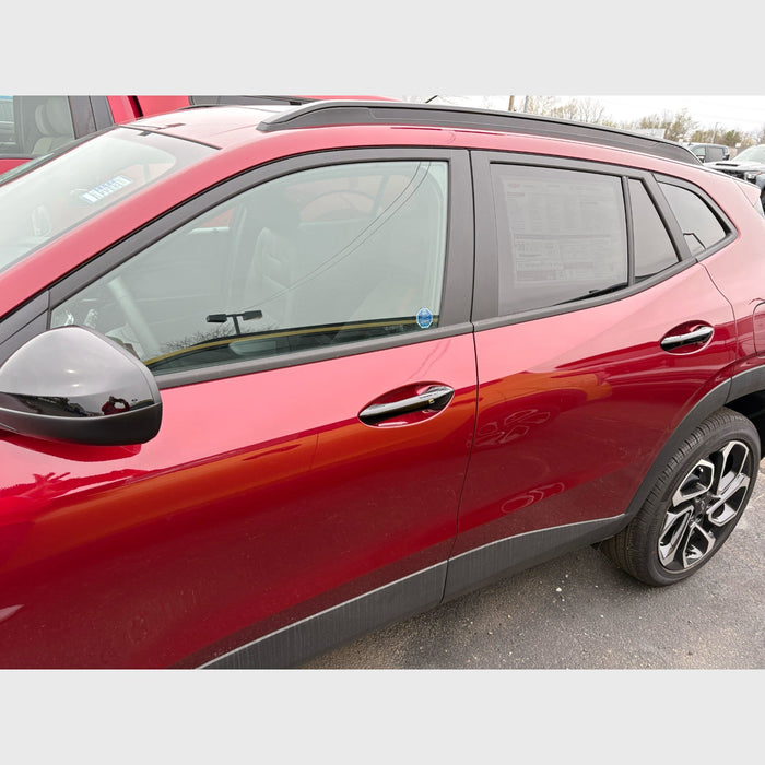 2024 Chevrolet Trax chrome delete door handle covers DH6342BLK - install view