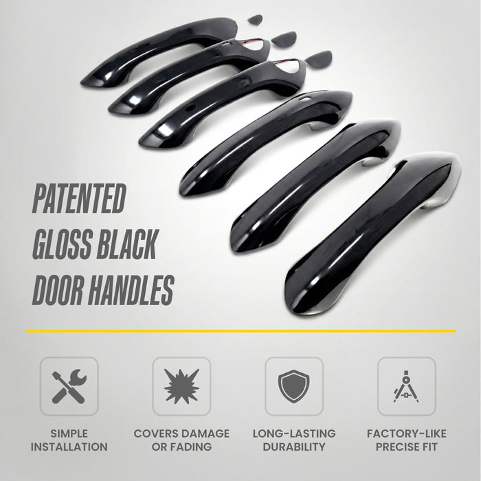 2026 Buick Envista chrome delete door handle covers DH6342BLK - image 4