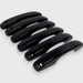 black door handle covers