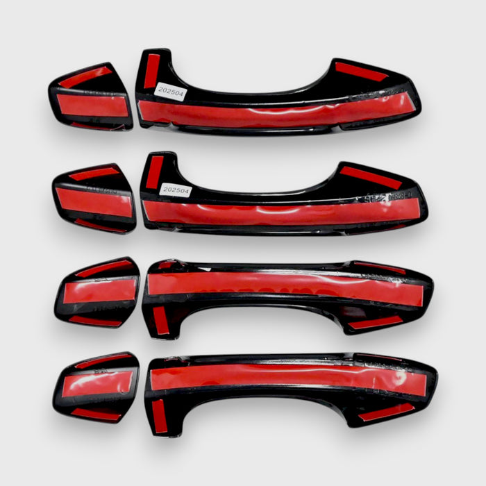 Chrome Delete Gloss Black Door Handle Cover - DH6348BLK