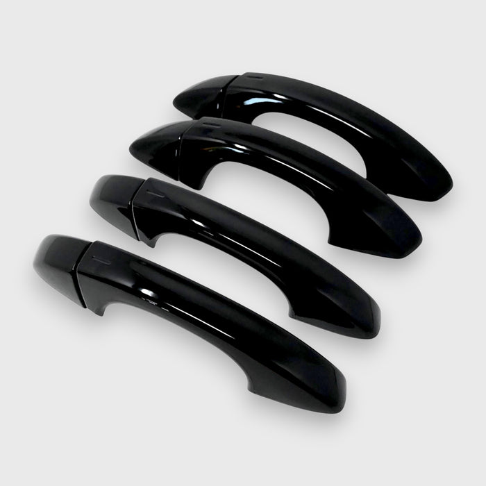 Chrome Delete Gloss Black Door Handle Cover - DH6348BLK