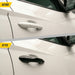 Before and after: Hyundai Tucson factory look vs DH6350BLK gloss black door handle covers