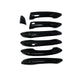 DH6350BLK gloss black door handle covers for 2026 Hyundai Tucson, front view