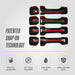 Peel and stick installation: DH6357BLK 2026 Ram 1500 gloss black door handle covers with pre-applied adhesive tape