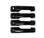 DH6357BLK gloss black door handle covers for 2026 Ram 1500, front view