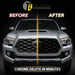 Toyota Tacoma Chrome Delete Grille Overlay