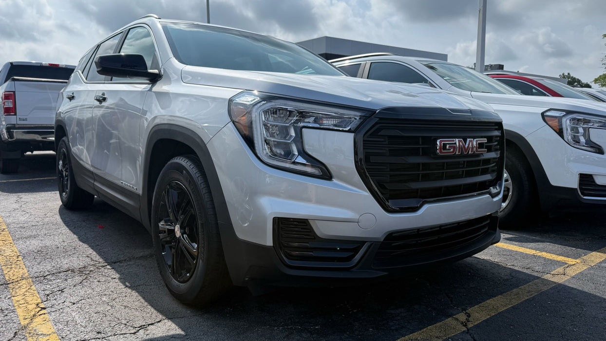 chrome delete grille overlay for gmc terrain sle installed