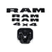 2020 Ram 1500 gloss black lettering set - LET800BLK