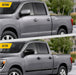 MC6297BLK gloss black chrome delete mirror covers for 2017 Nissan Titan - image 5