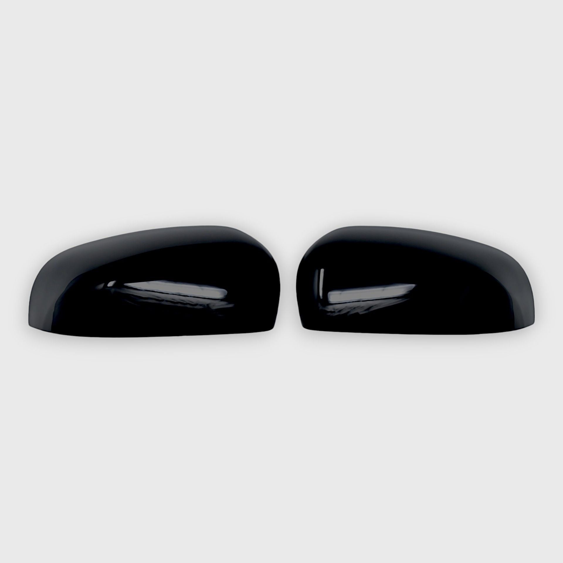 Chrome Delete Gloss Black Replacement Mirror Cover Top - MC6316BLK