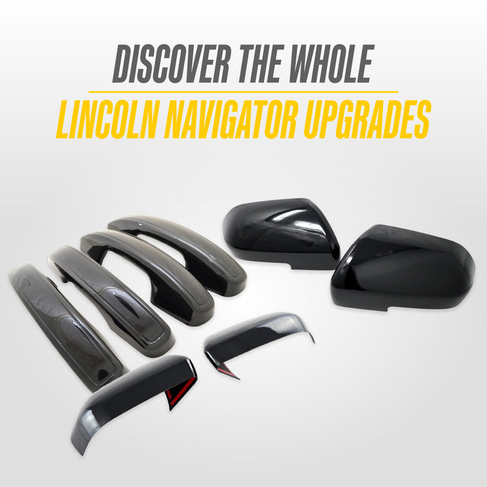 Matching Trim Illusion gloss black upgrades for the 2020 Lincoln Navigator