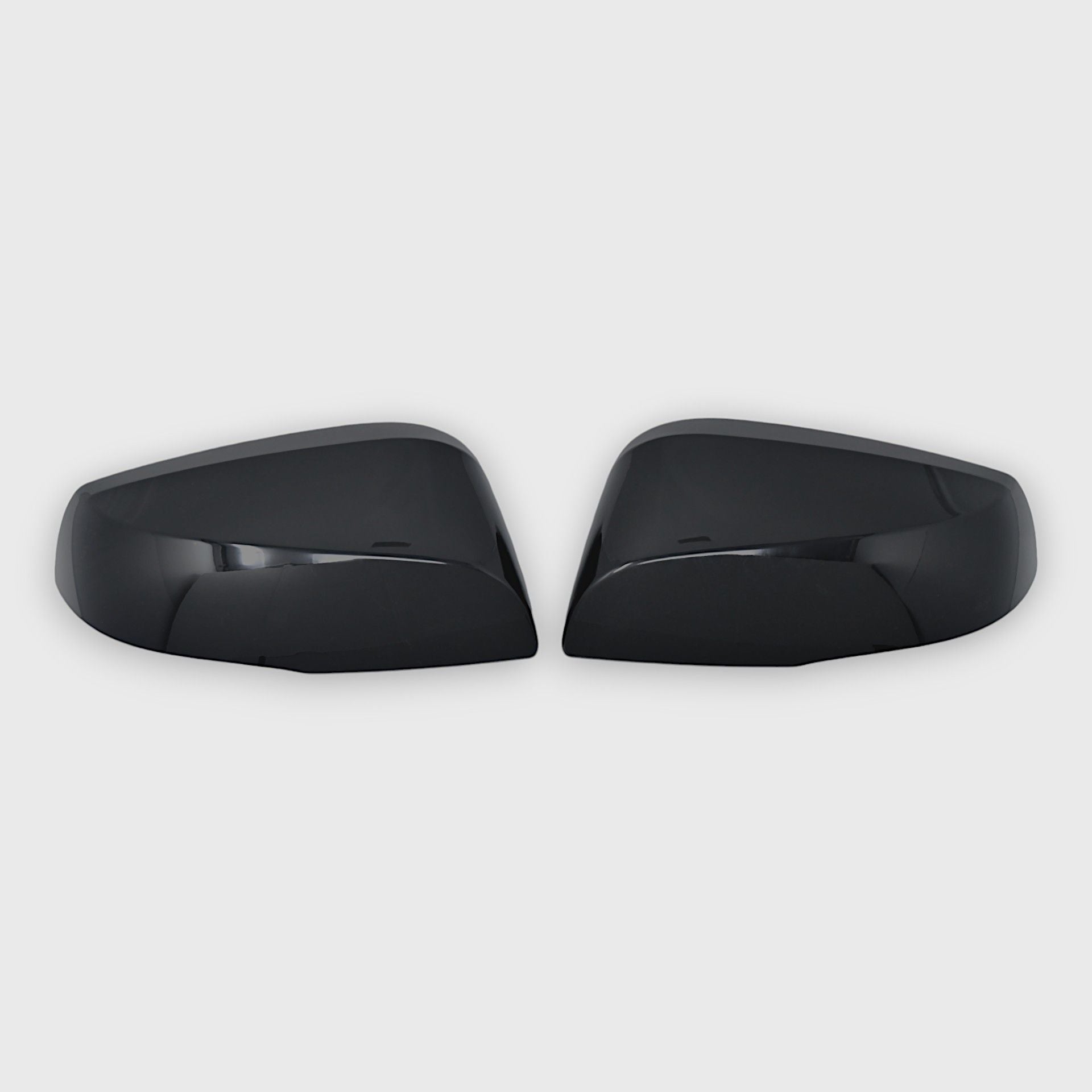 Chrome Delete Gloss Black Replacement Mirror Cover With Turn