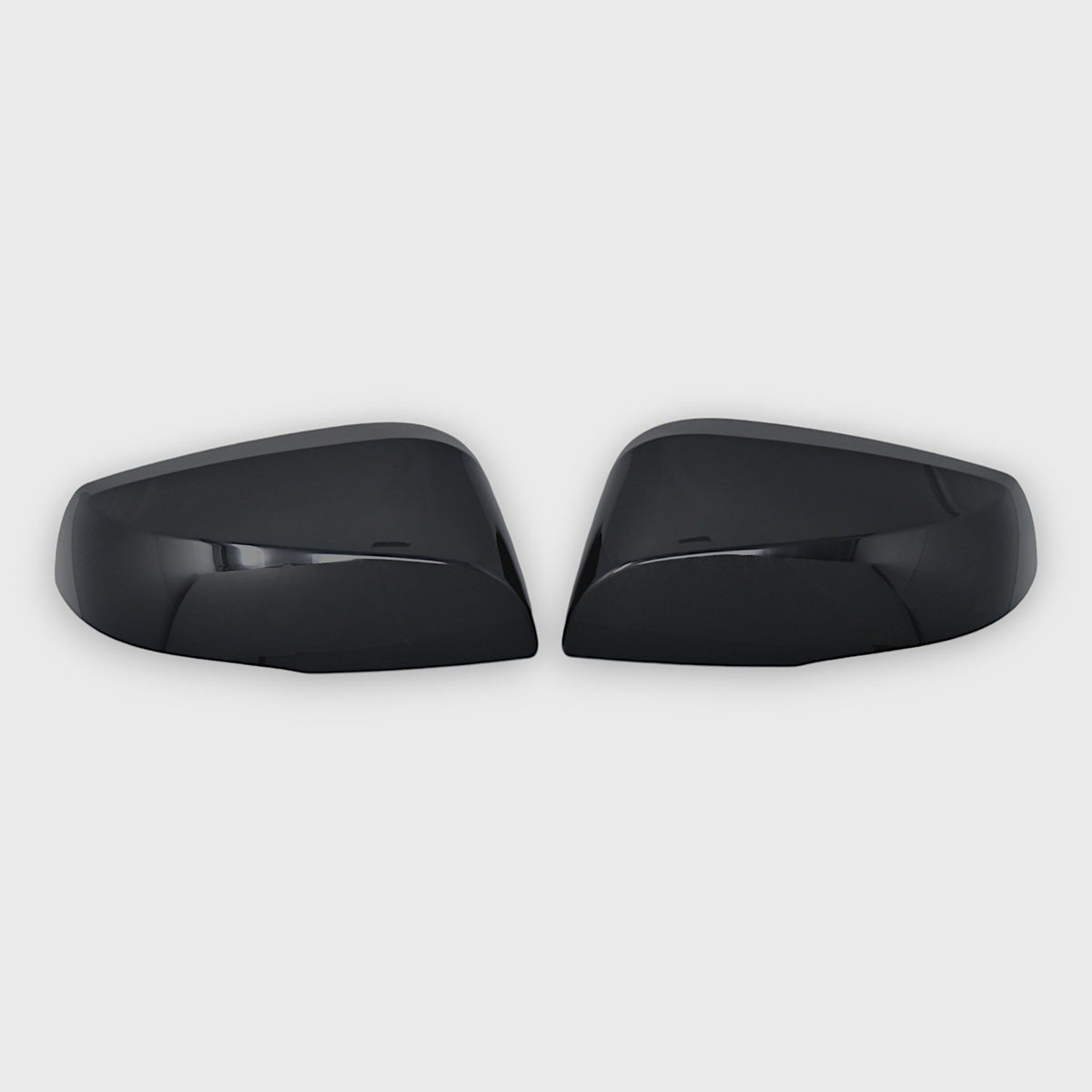 Chrome Delete Gloss Black Replacement Mirror Cover With Turn
