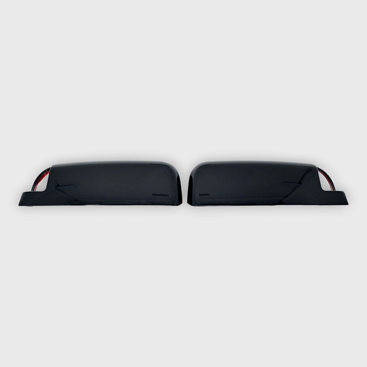 Torox Gloss Black Mirror Covers For Dodge Ram 1500 2019-2025 – No Turn Signal Hole, ABS Plastic