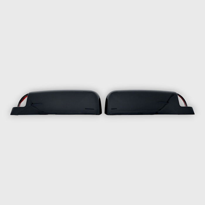 thumbnail image 2 of Chrome ABS Mirror Cover With Turn Signal Hole For 2009-2012 Dodge Ram HD (Pair) - GalaxyMotoInc 2 of 5