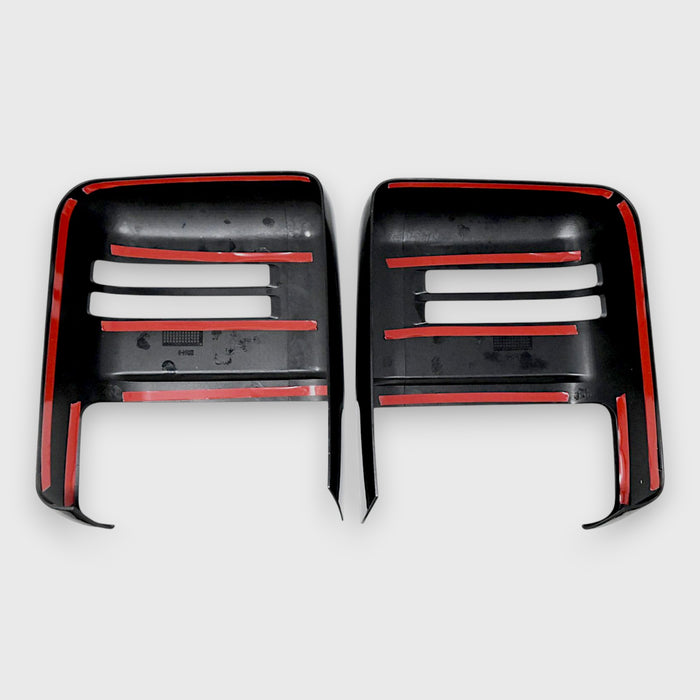 Chrome Delete Gloss Black Mirror Cover - MC6364BLK