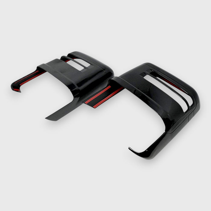 Chrome Delete Gloss Black Mirror Cover - MC6364BLK