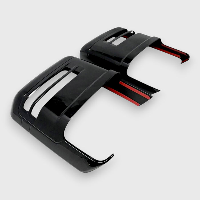 Chrome Delete Gloss Black Mirror Cover - MC6364BLK