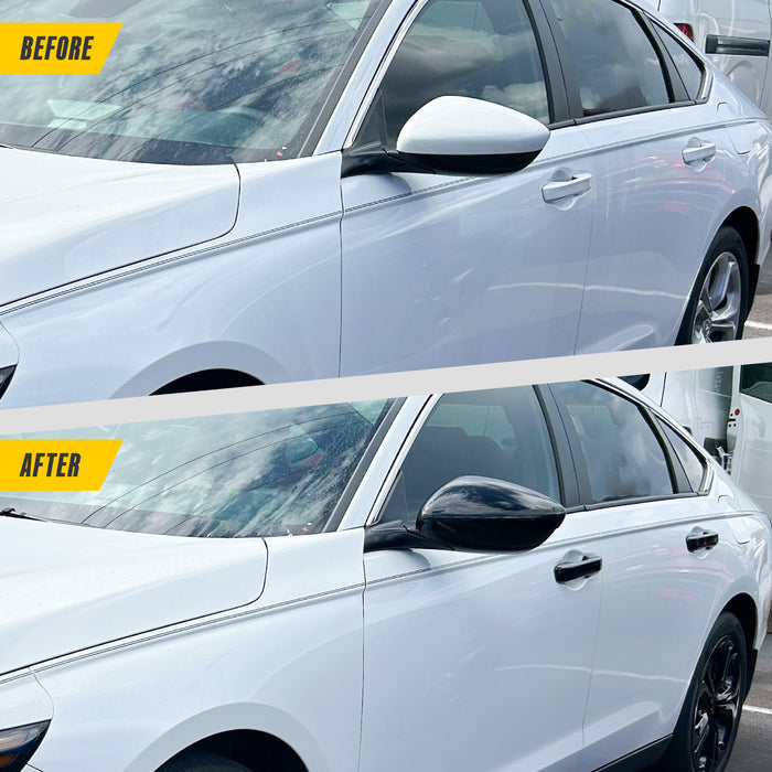 2023 Honda Accord MC6368BLK gloss black chrome delete mirror covers - image 3