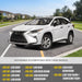 MC6384BLK Gloss Black Mirror Cover compatibility chart with 2017 Lexus RX and other Lexus models