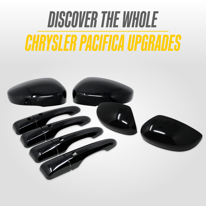 Discover the whole 2020 Chrysler Pacifica gloss black upgrade line from Trim Illusion