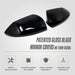 Patented MC6391BLK Gloss Black Mirror Covers, no turn signal, for 2025 Hyundai Elantra - simple install, covers damage, durable, factory-like fit