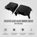MC6393BLK patented gloss black mirror covers for 2025 Lexus GX550 - feature icons