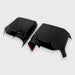 MC6393BLK gloss black mirror covers for 2025 Lexus GX550, second angled view, 2-piece set