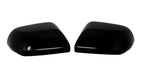 MC6405BLK gloss black mirror covers for 2025 GMC Terrain, front view of the set