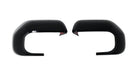 MC6407BLK gloss black mirror covers for 2022 Ford Bronco Sport, front view of the set