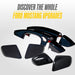 More Ford Mustang upgrades from Trim Illusion, including MC6408BLK gloss black mirror covers