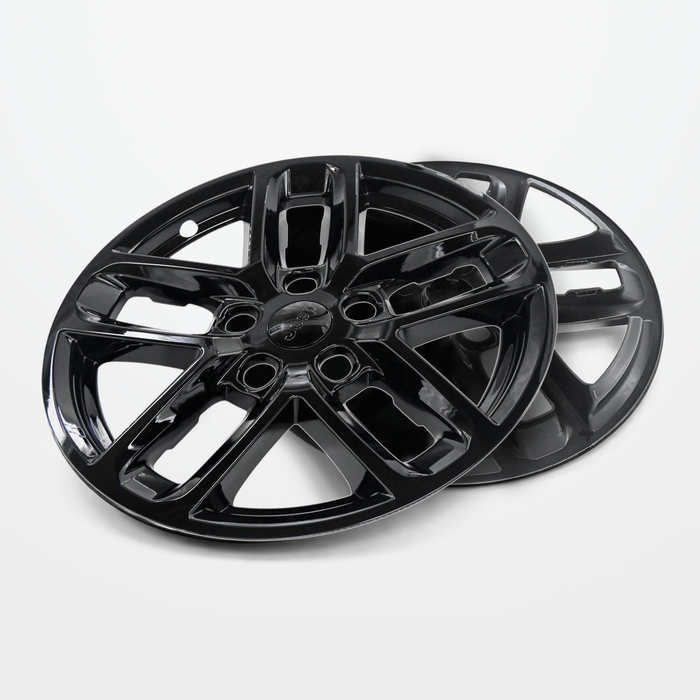 Chrome Delete Gloss Black 18" Wheel Skin Set - WSK845-18BLK