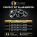 Ford F 150 Chrome Delete Gloss Black Wheel Skins