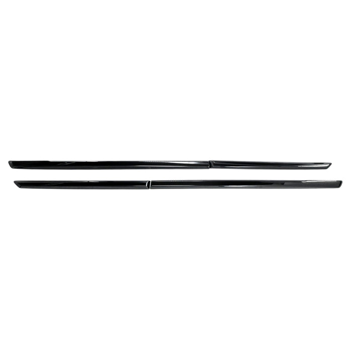 SM6112BLK gloss black door moldings for 2024 GMC Yukon