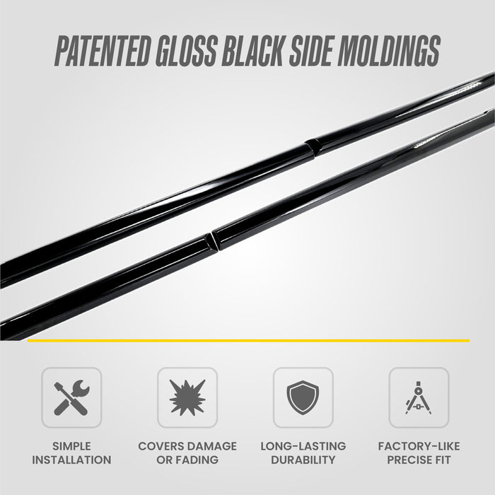 SM6112BLK door molding detail for 2023 GMC Yukon