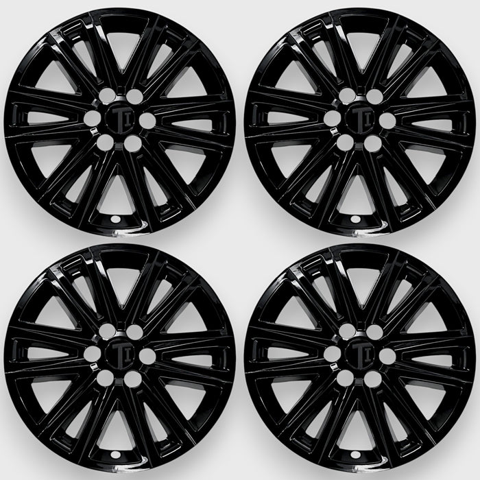 Chrome Delete Gloss Black Wheel Skin Set - Chevrolet Traverse LT
