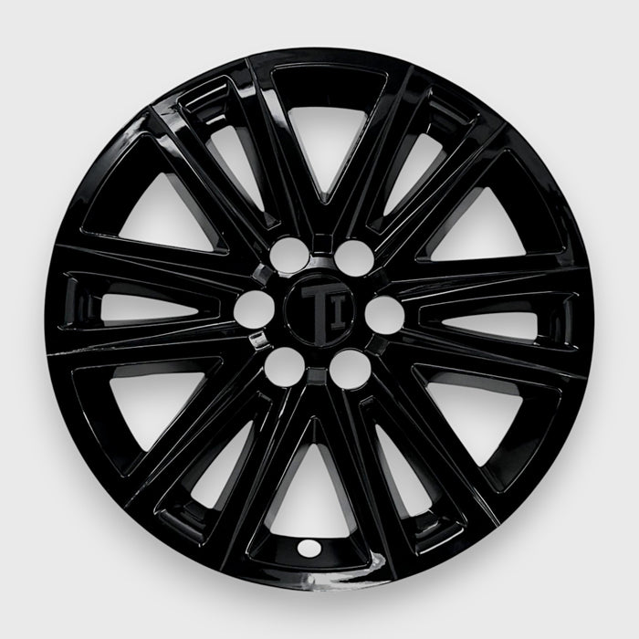 Chrome Delete Gloss Black Wheel Skin Set - Chevrolet Traverse LT