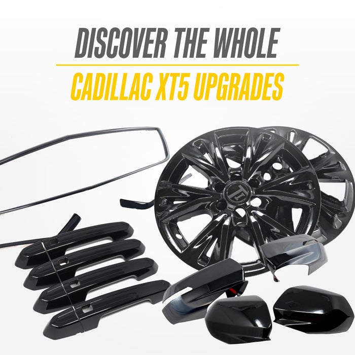 Matching Trim Illusion gloss black upgrades for the 2021 Cadillac XT5